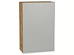 Шкаф верхний с 1-ой дверцей Фьюжн Silky Light Grey Дуб Вотан 920*600*320