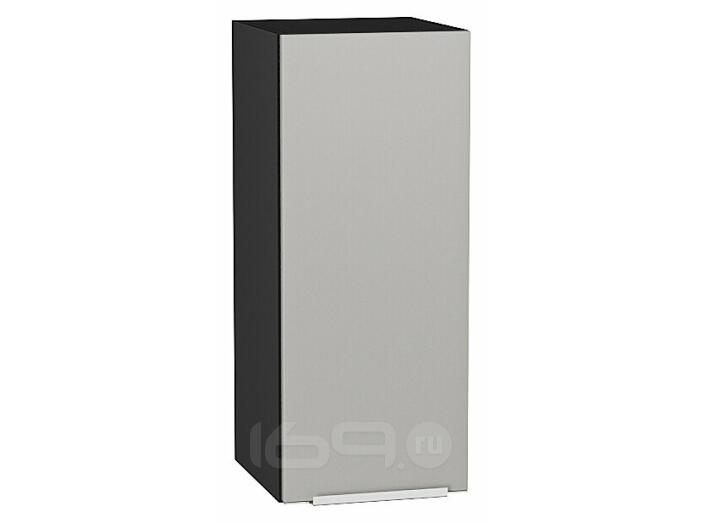 Шкаф верхний с 1-ой дверцей Фьюжн Silky Light Grey  Graphite 716*300*320