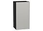 Шкаф верхний с 1-ой дверцей Фьюжн Silky Light Grey Graphite 716*350*320