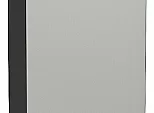 Шкаф верхний с 1-ой дверцей Фьюжн Silky Light Grey Graphite 716*450*320