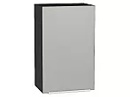 Шкаф верхний с 1-ой дверцей Фьюжн Silky Light Grey Graphite 716*450*320