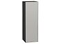 Шкаф верхний с 1-ой дверцей Фьюжн Silky Light Grey Graphite 920*300*320