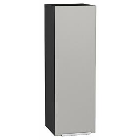 Шкаф верхний с 1-ой дверцей Фьюжн Silky Light Grey  Graphite 920*300*320