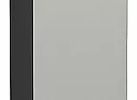 Шкаф верхний с 1-ой дверцей Фьюжн Silky Light Grey Graphite 920*300*320