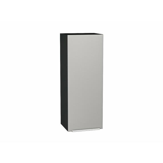 Шкаф верхний с 1-ой дверцей Фьюжн Silky Light Grey  Graphite 920*350*320