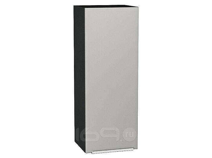 Шкаф верхний с 1-ой дверцей Фьюжн Silky Light Grey  Graphite 920*350*320