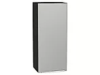 Шкаф верхний с 1-ой дверцей Фьюжн Silky Light Grey Graphite 920*400*320