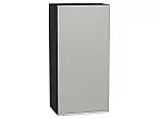 Шкаф верхний с 1-ой дверцей Фьюжн Silky Light Grey Graphite 920*450*320