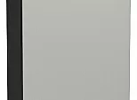 Шкаф верхний с 1-ой дверцей Фьюжн Silky Light Grey Graphite 920*500*320