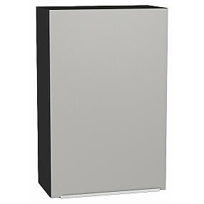 Шкаф верхний с 1-ой дверцей Фьюжн Silky Light Grey  Graphite 920*600*320