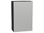 Шкаф верхний с 1-ой дверцей Фьюжн Silky Light Grey Graphite 920*600*320