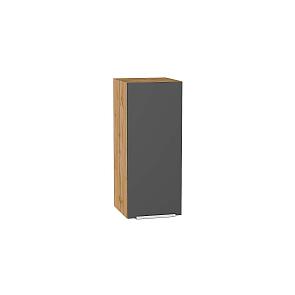 Шкаф верхний с 1-ой дверцей Фьюжн Stormy Silk/Дуб Вотан 716*300*320