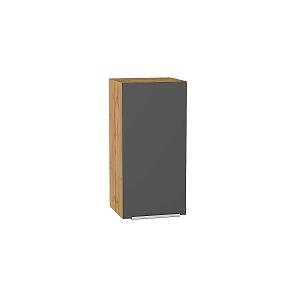 Шкаф верхний с 1-ой дверцей Фьюжн Stormy Silk/Дуб Вотан 716*350*320