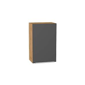 Шкаф верхний с 1-ой дверцей Фьюжн Stormy Silk/Дуб Вотан 716*450*320