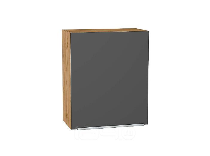 Шкаф верхний с 1-ой дверцей Фьюжн Stormy Silk/Дуб Вотан 716*600*320