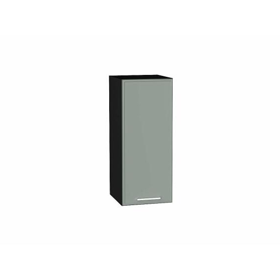 Шкаф верхний с 1-ой дверцей Квадро Аквамарин/Graphite 716*300*321