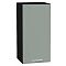 Шкаф верхний с 1-ой дверцей Квадро Аквамарин/Graphite 716*350*321