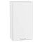 Шкаф верхний с 1-ой дверцей Квадро Белый/Белый 920*500*321