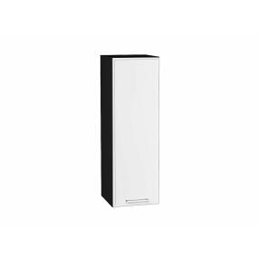 Шкаф верхний с 1-ой дверцей Квадро Белый/Graphite 920*300*321