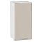 Шкаф верхний с 1-ой дверцей Квадро Кашемир/Белый 716*350*321