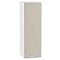 Шкаф верхний с 1-ой дверцей Квадро Кашемир/Белый 920*300*321