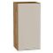 Шкаф верхний с 1-ой дверцей Квадро Кашемир/Дуб Вотан 716*350*321