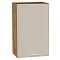 Шкаф верхний с 1-ой дверцей Квадро Кашемир/Дуб Вотан 716*450*321