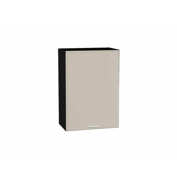 Шкаф верхний с 1-ой дверцей Квадро Кашемир/Graphite 716*500*321