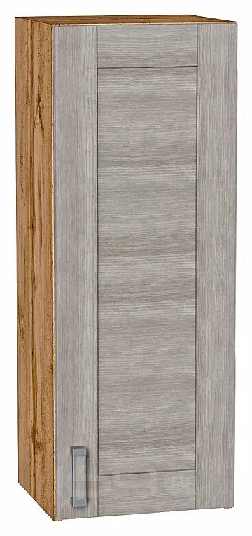 Шкаф верхний с 1-ой дверцей Лофт Cappuccino Veralinga/Дуб Вотан 920*350*320