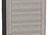 Шкаф верхний с 1-ой дверцей Лофт Cappuccino Veralinga/Graphite 716*600*320