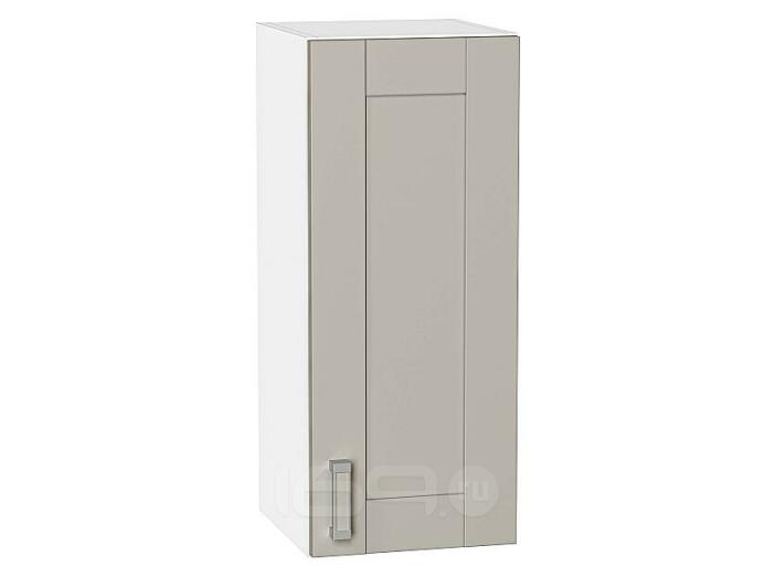 Шкаф верхний с 1-ой дверцей Лофт Grey Silk/Белый 716*300*320