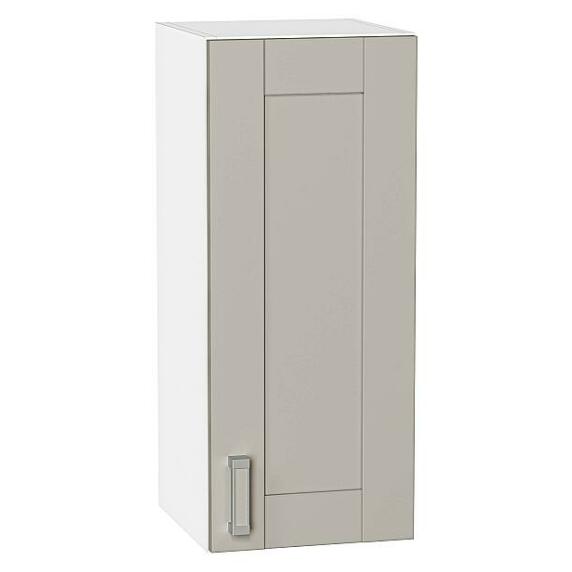 Шкаф верхний с 1-ой дверцей Лофт Grey Silk/Белый 716*300*320