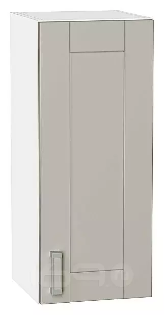 Шкаф верхний с 1-ой дверцей Лофт Grey Silk/Белый 716*300*320
