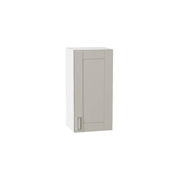 Шкаф верхний с 1-ой дверцей Лофт Grey Silk/Белый 716*350*320