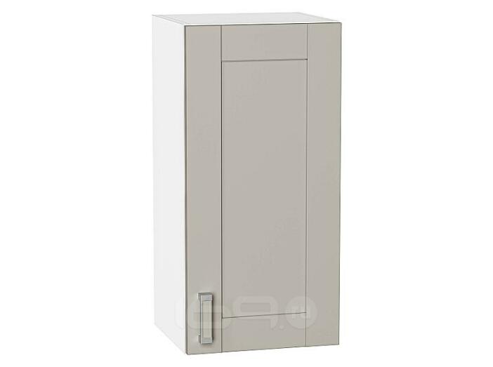 Шкаф верхний с 1-ой дверцей Лофт Grey Silk/Белый 716*350*320