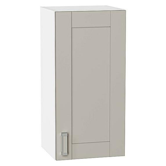 Шкаф верхний с 1-ой дверцей Лофт Grey Silk/Белый 716*350*320