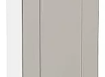 Шкаф верхний с 1-ой дверцей Лофт Grey Silk/Белый 716*350*320