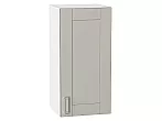 Шкаф верхний с 1-ой дверцей Лофт Grey Silk/Белый 716*350*320