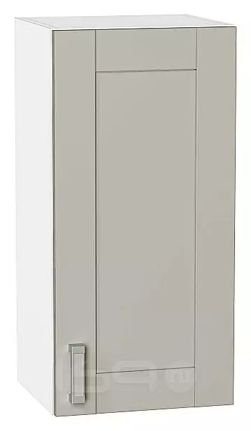 Шкаф верхний с 1-ой дверцей Лофт Grey Silk/Белый 716*350*320