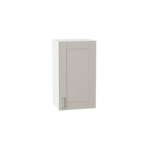 Шкаф верхний с 1-ой дверцей Лофт Grey Silk/Белый 716*400*320