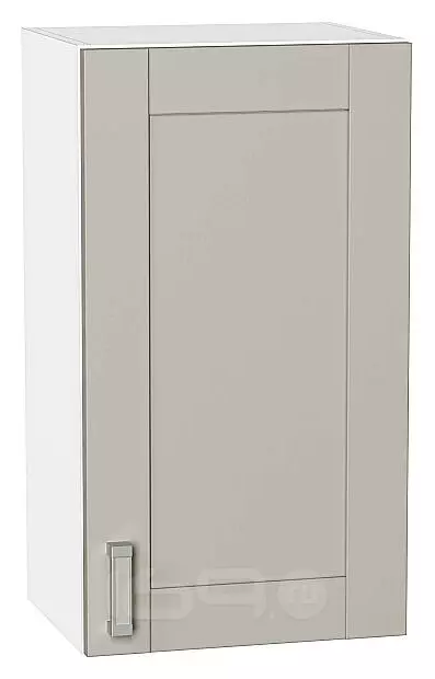Шкаф верхний с 1-ой дверцей Лофт Grey Silk/Белый 716*400*320