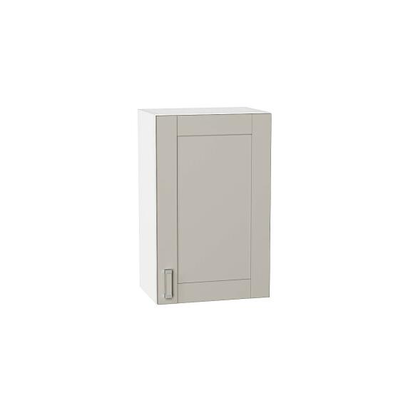 Шкаф верхний с 1-ой дверцей Лофт Grey Silk/Белый 716*450*320