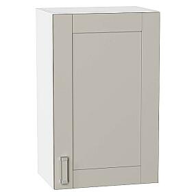 Шкаф верхний с 1-ой дверцей Лофт Grey Silk/Белый 716*450*320