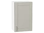 Шкаф верхний с 1-ой дверцей Лофт Grey Silk/Белый 716*450*320