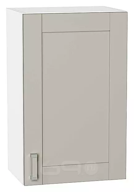 Шкаф верхний с 1-ой дверцей Лофт Grey Silk/Белый 716*450*320