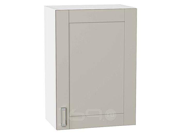 Шкаф верхний с 1-ой дверцей Лофт Grey Silk/Белый 716*500*320