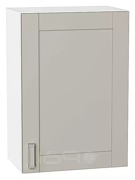Шкаф верхний с 1-ой дверцей Лофт Grey Silk/Белый 716*500*320
