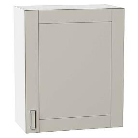 Шкаф верхний с 1-ой дверцей Лофт Grey Silk/Белый 716*600*320