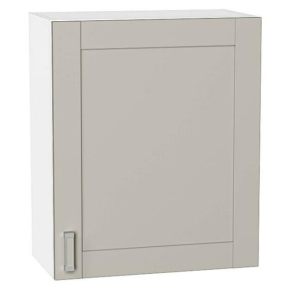 Шкаф верхний с 1-ой дверцей Лофт Grey Silk/Белый 716*600*320