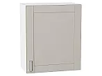 Шкаф верхний с 1-ой дверцей Лофт Grey Silk/Белый 716*600*320